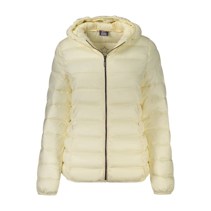 White Polyamide Women Jacket