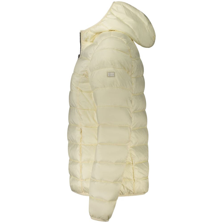 White Polyamide Women Jacket