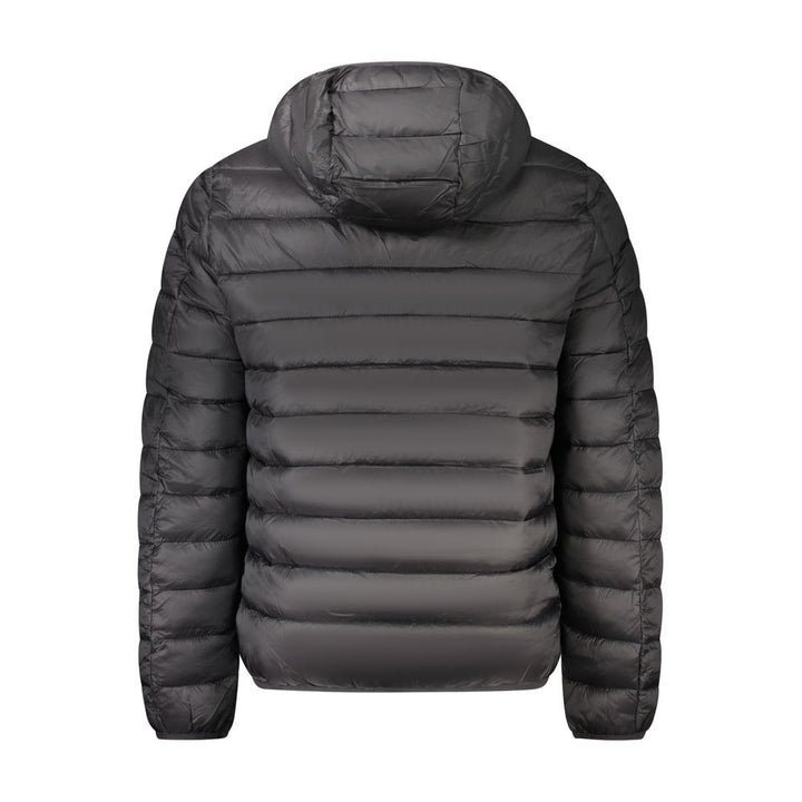 Black Polyamide Men Jacket