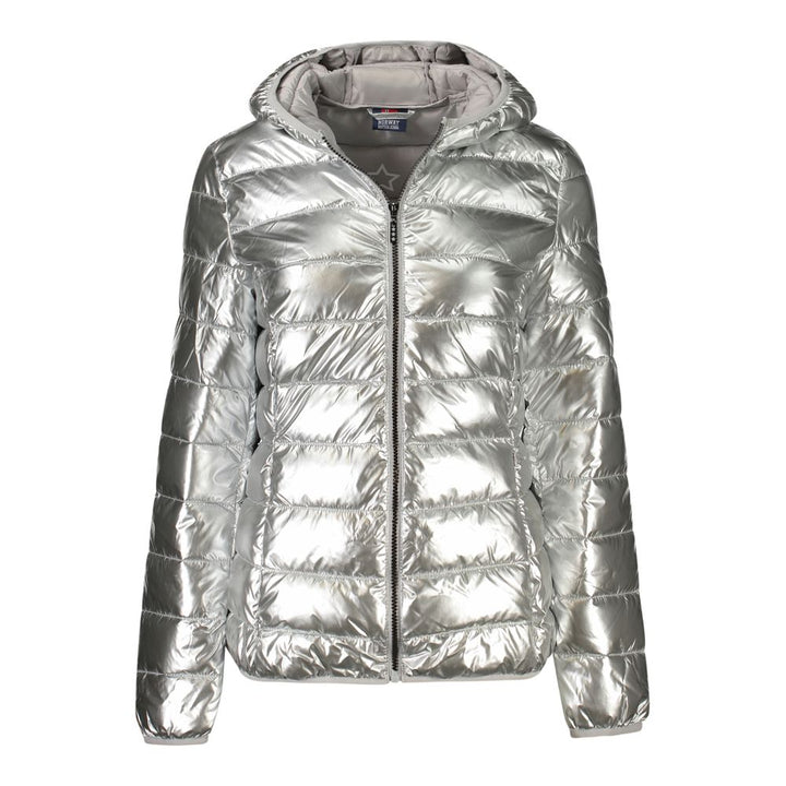 Gray Polyamide Women Jacket