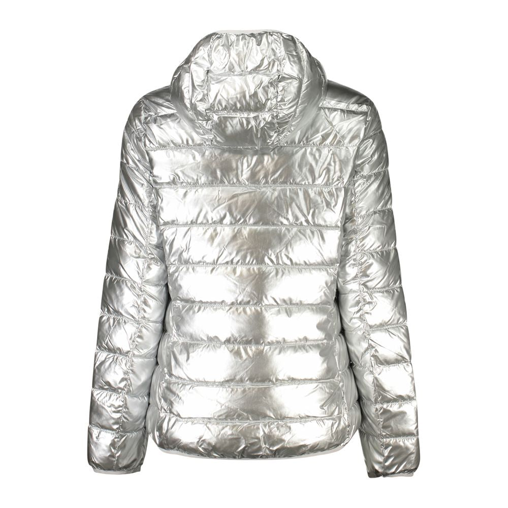 Gray Polyamide Women Jacket