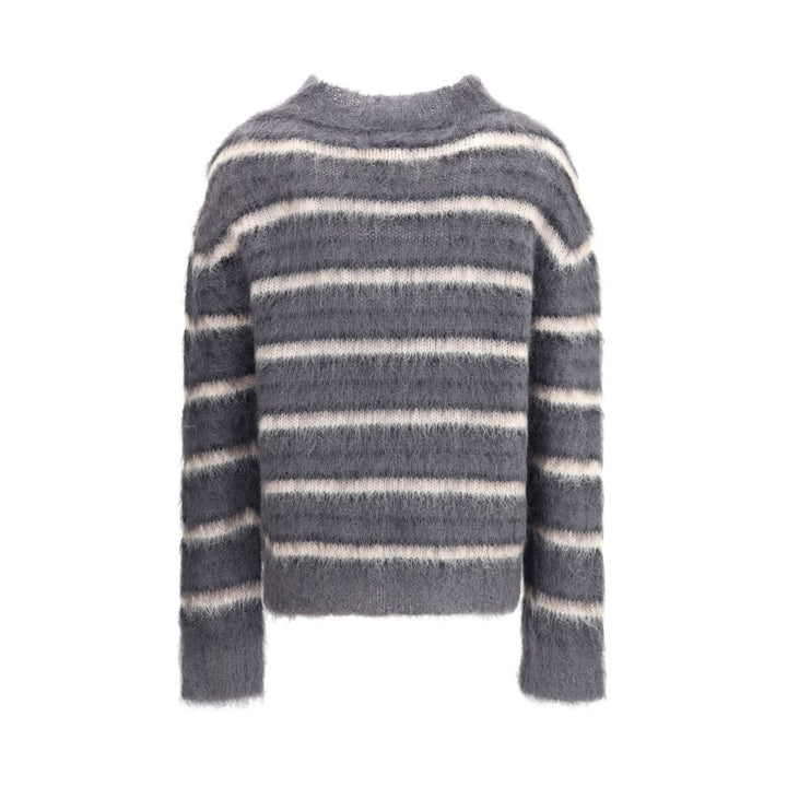 Striped wool mohair Sweater