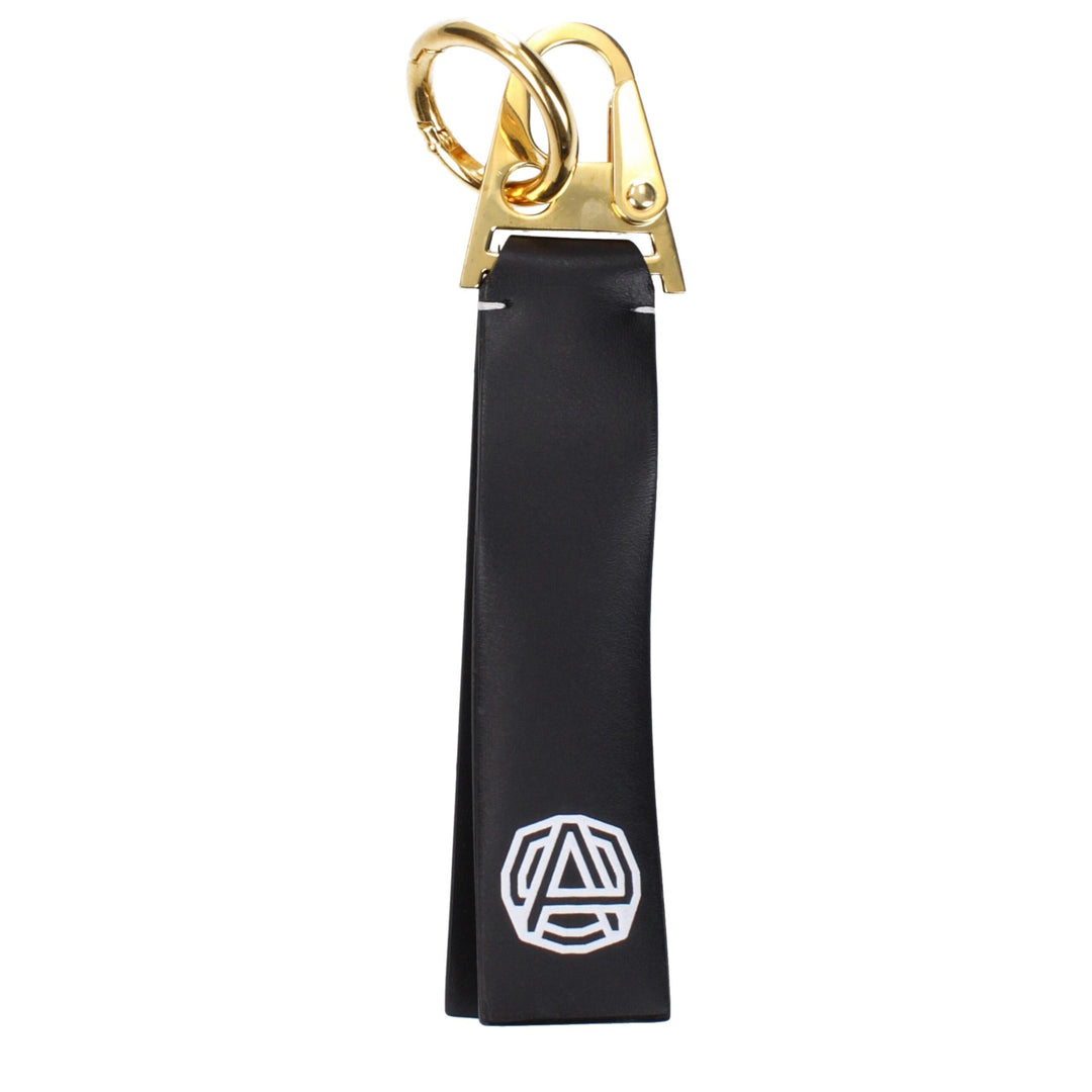 Black Leather Keychains