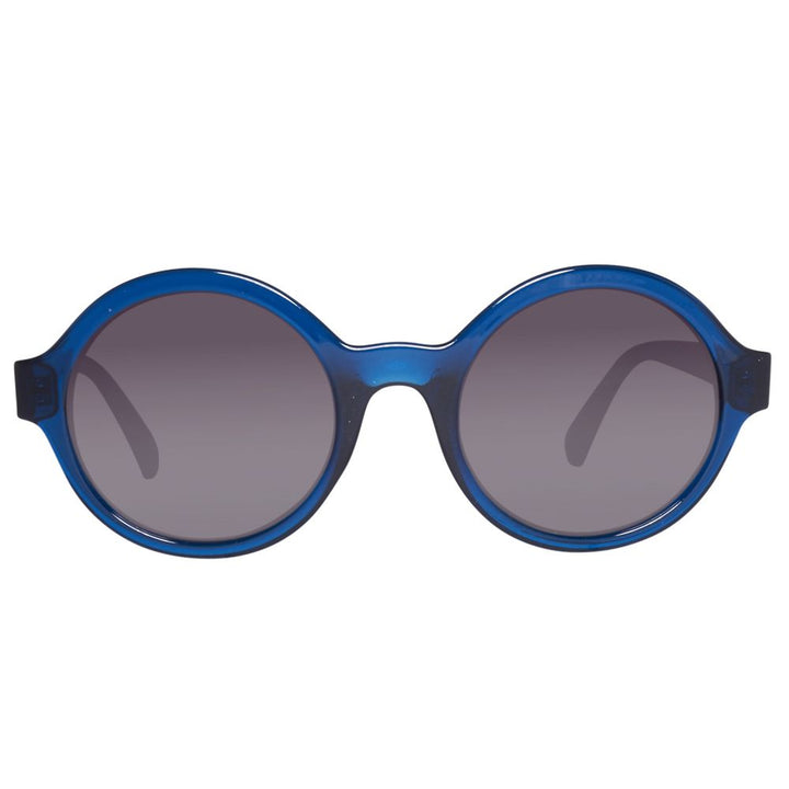 Blue Injected Sunglasses