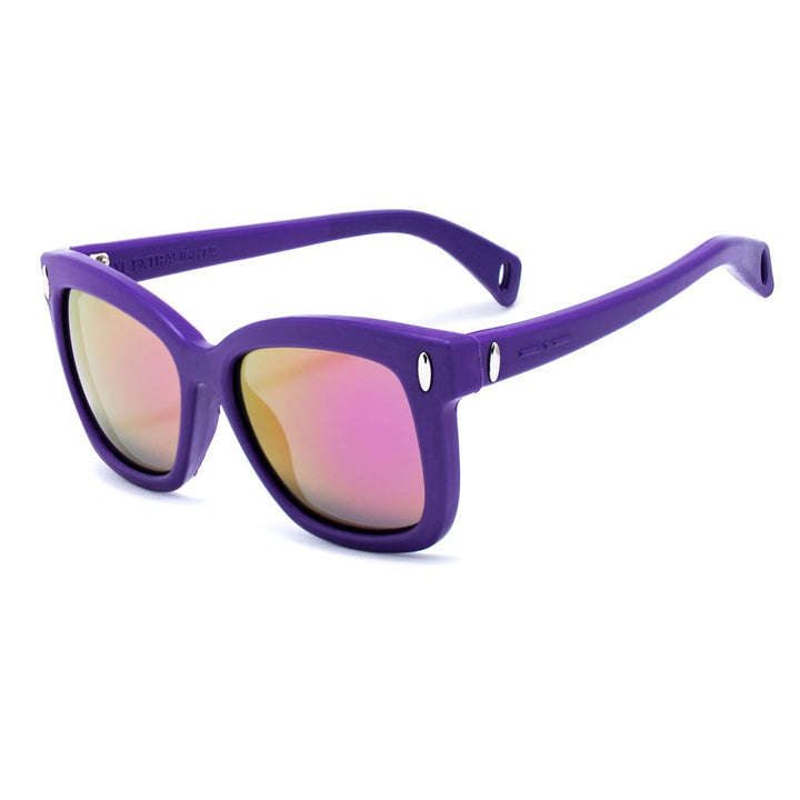 Purple Rubber Sunglasses