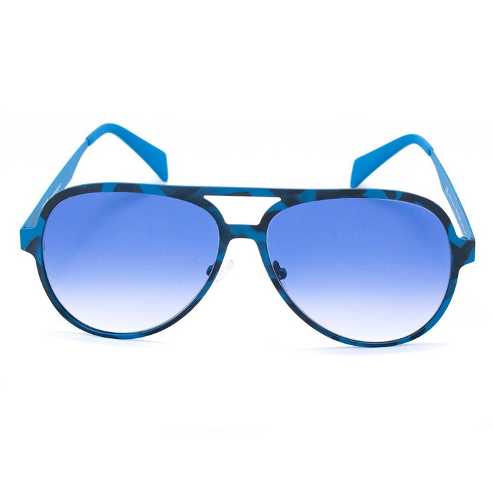 Blue Metal Sunglasses