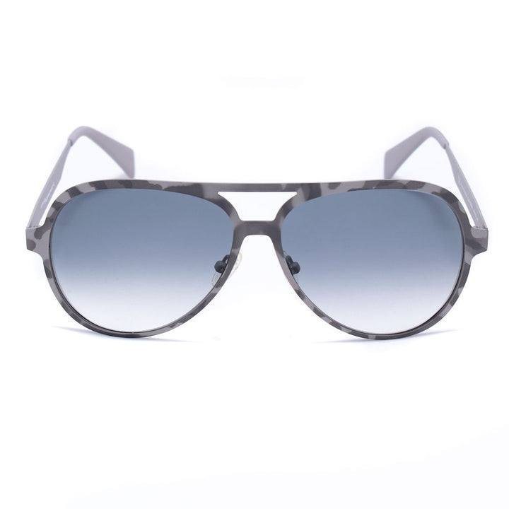 Gray Metal Sunglasses