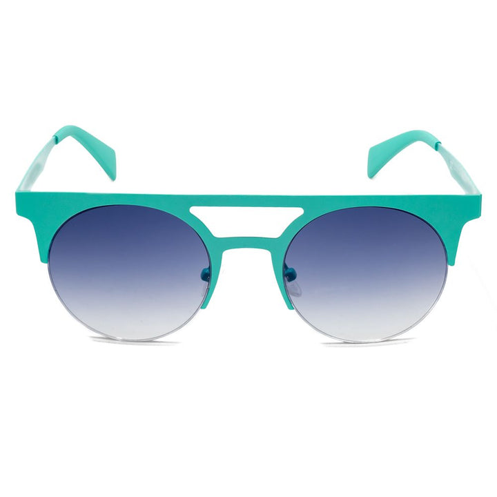Blue Metal Sunglasses