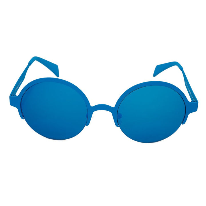 Blue Metal Sunglasses