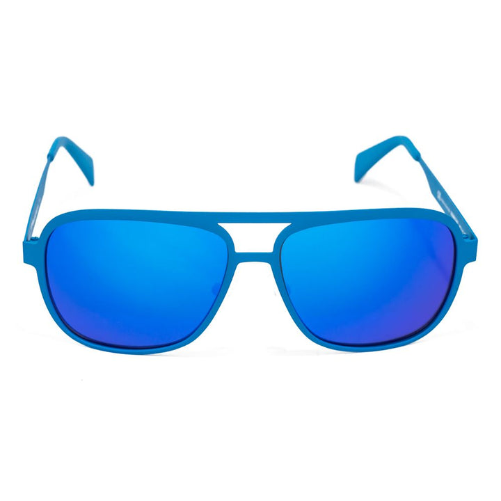 Blue Metal Sunglasses