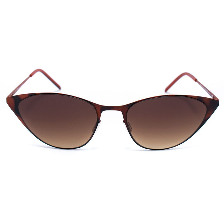 Brown Metal Sunglasses