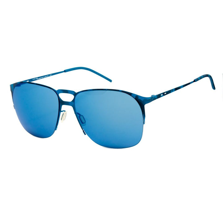 Blue Metal Sunglasses