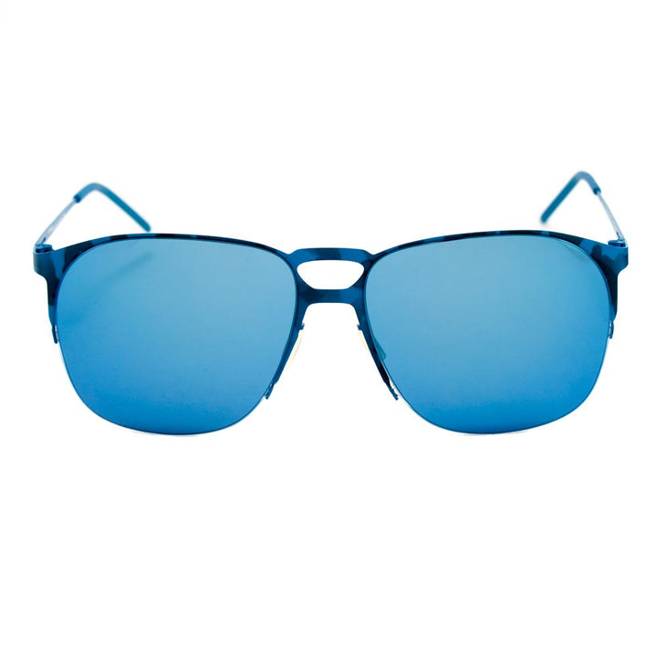 Blue Metal Sunglasses