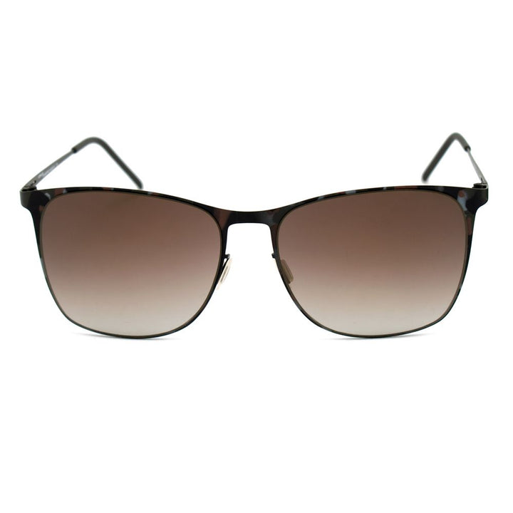Brown Metal Sunglasses