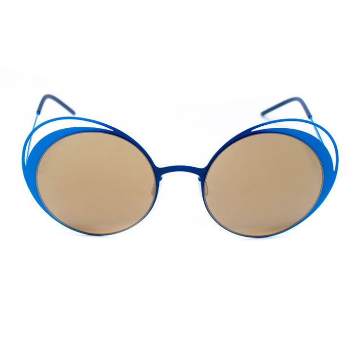 Blue Metal Sunglasses