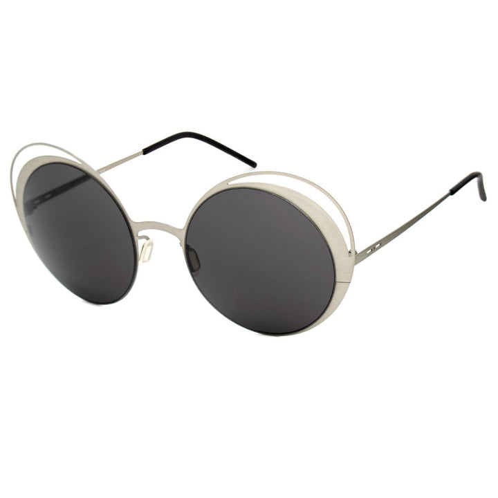 Gray Metal Sunglasses