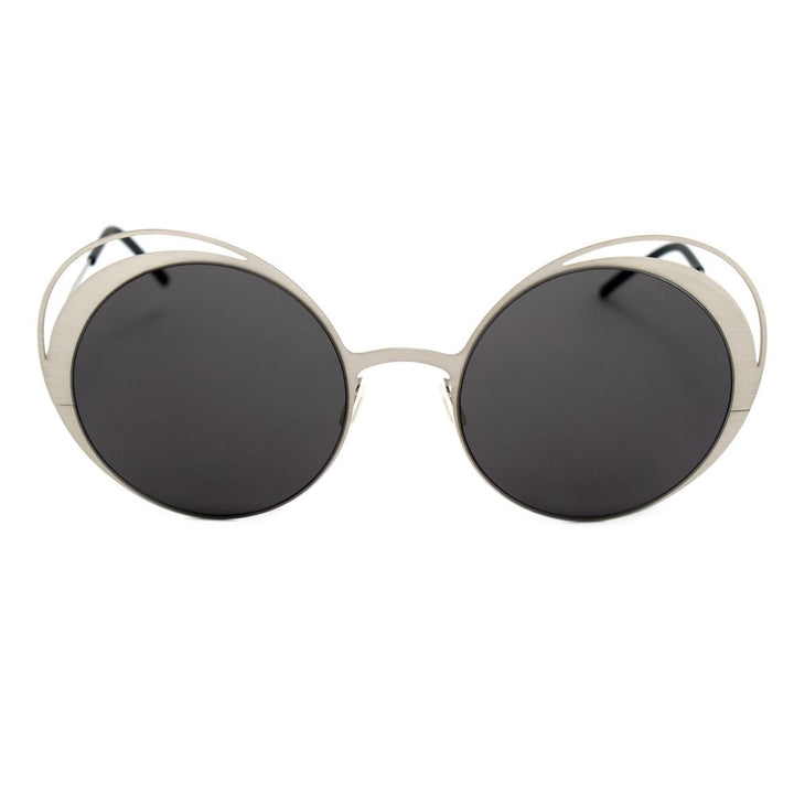 Gray Metal Sunglasses