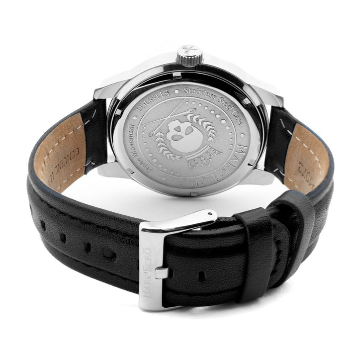 Black Leather Watch