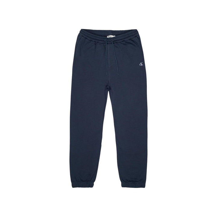Blue Organic Cotton Joggers Workout Pant