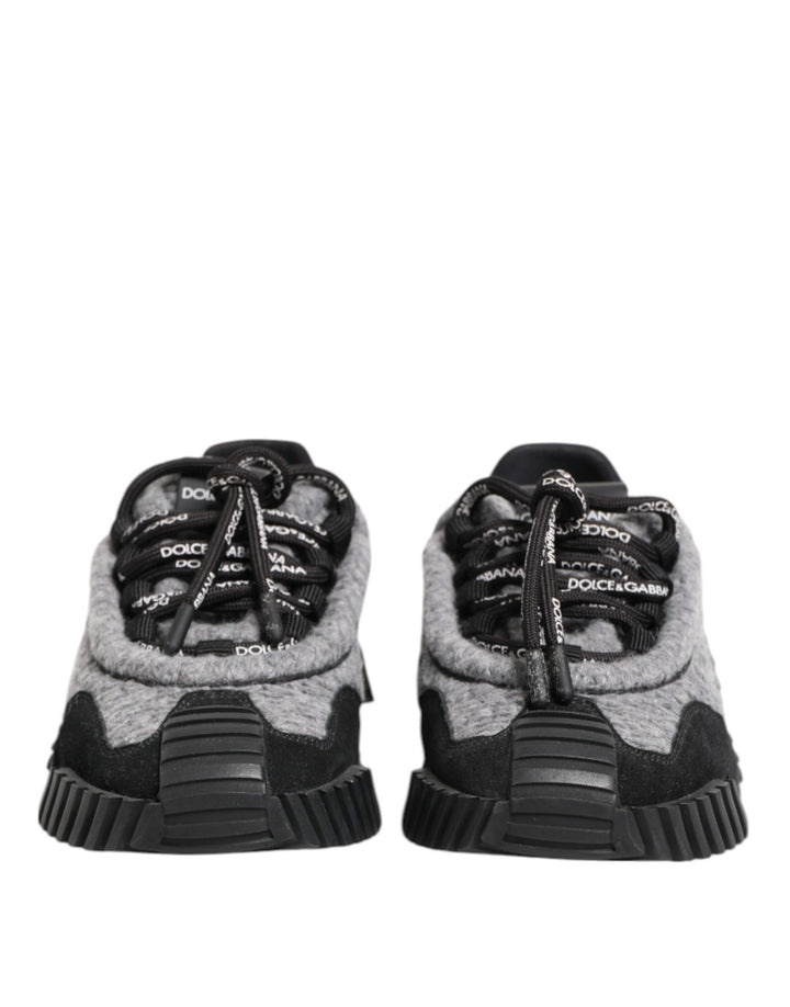 Black Gray NS1 Low Top Sneakers Shoes