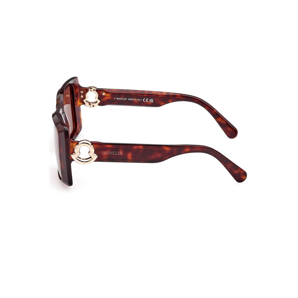 Brown Pantograph Sunglasses