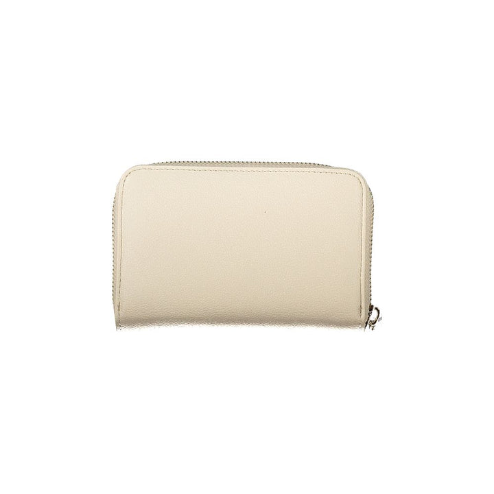 Beige Polyethylene Wallet