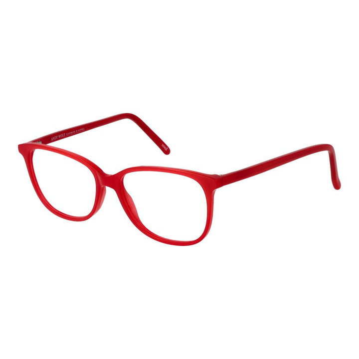 Red Unisex Optical Frames