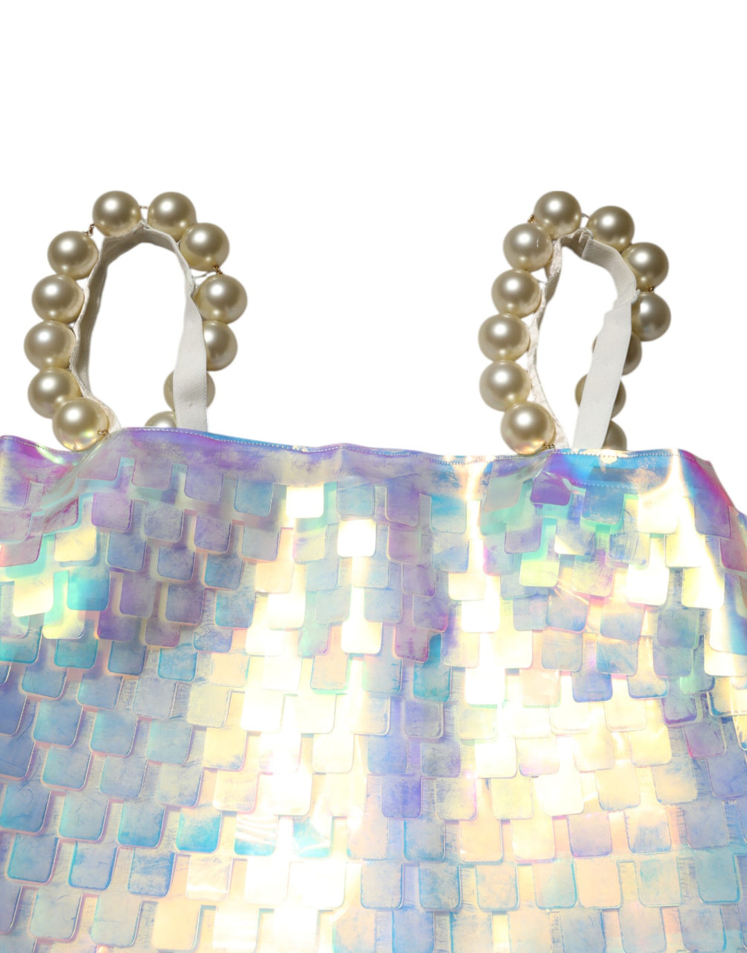 Multicolor Sequin Holographic Mini  Dress