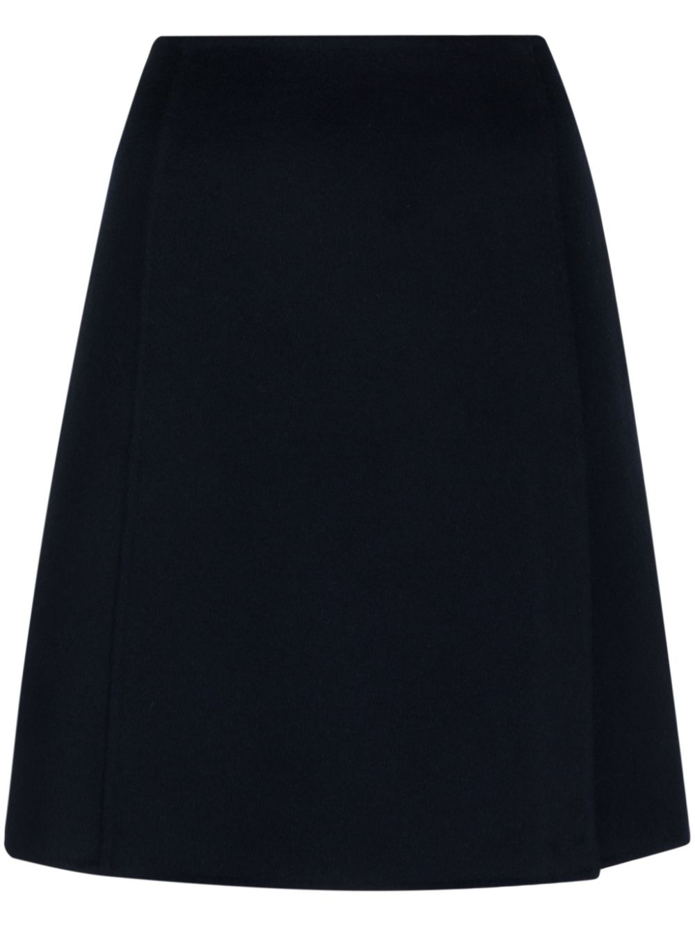 high-waist wool skirt-1