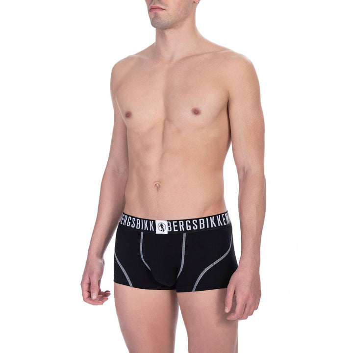 Bikkembergs Black Cotton Underwear