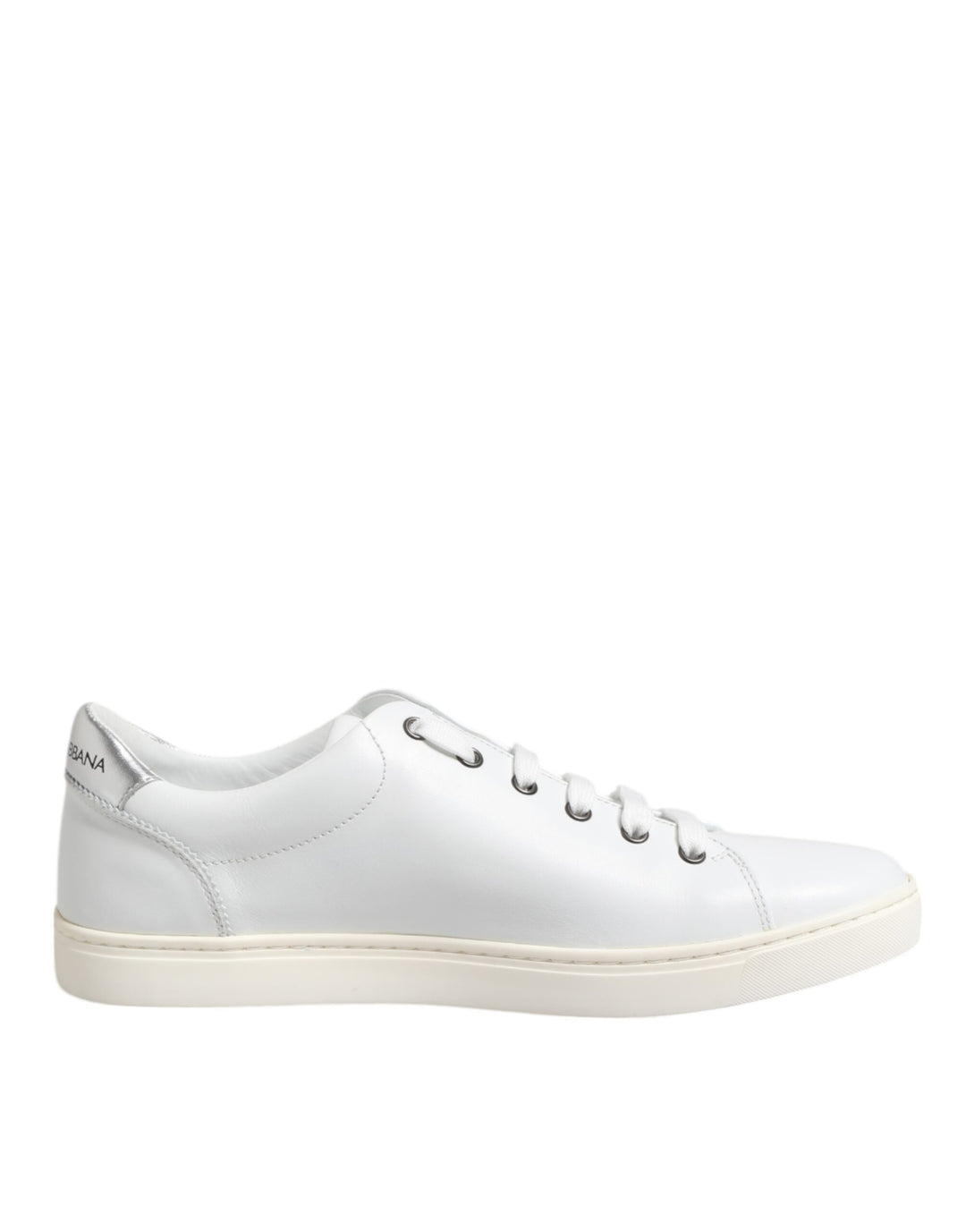White Crown Bee Leather Low Top Sneakers Shoes