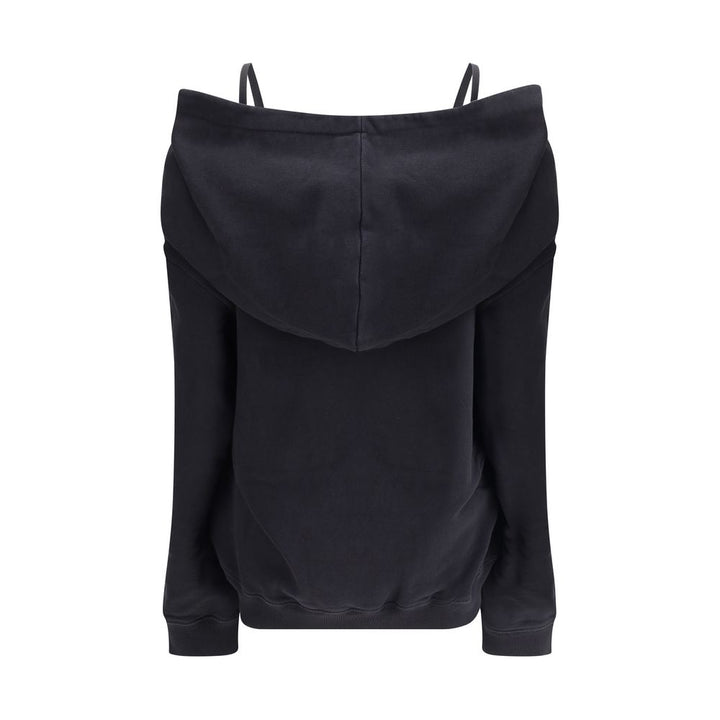 Cotton Sweatshirt with dropped shoulders