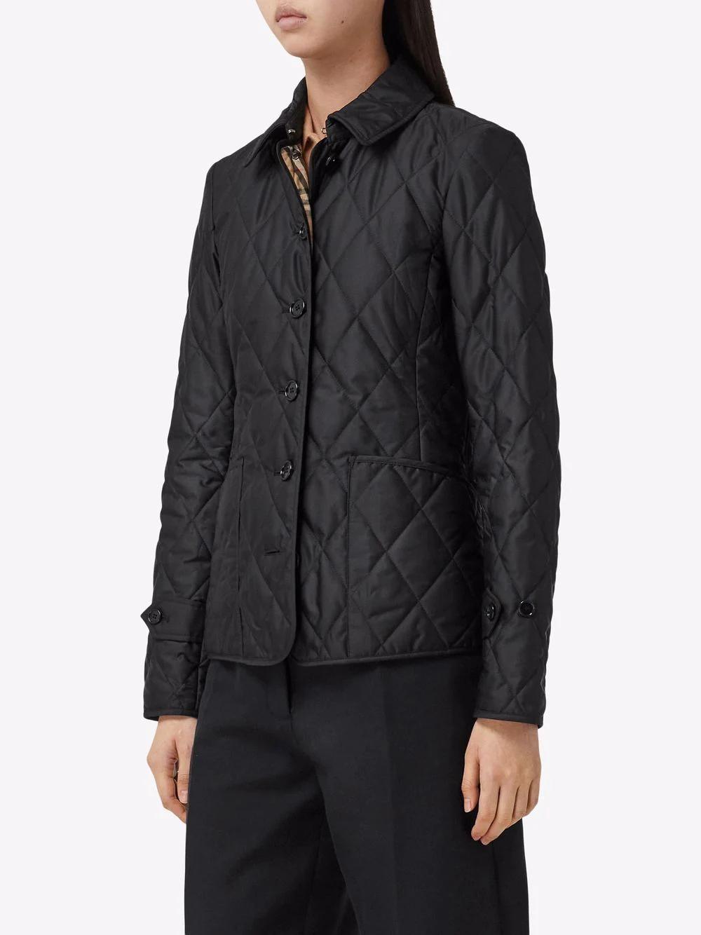 Diamond Quilted Thermoregulated jacket-2