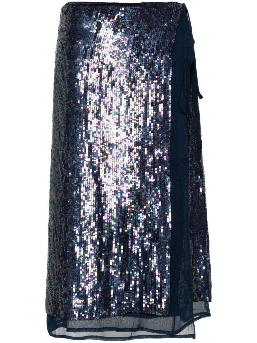 Gabriel sequinned wrap skirt-3