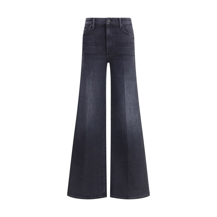Wide leg stretch cotton Jeans