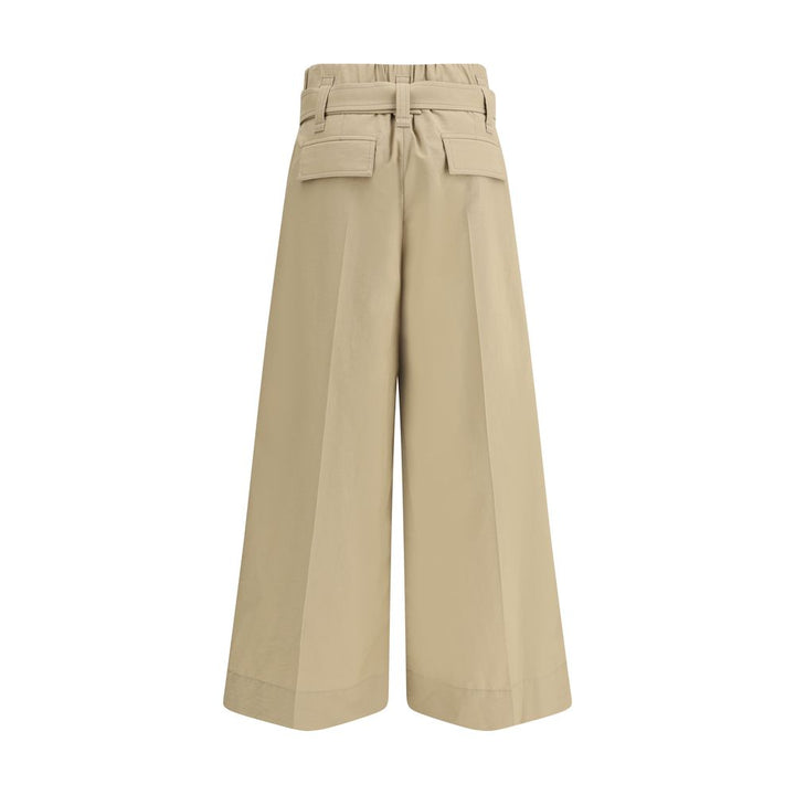 Pleated crop Pants