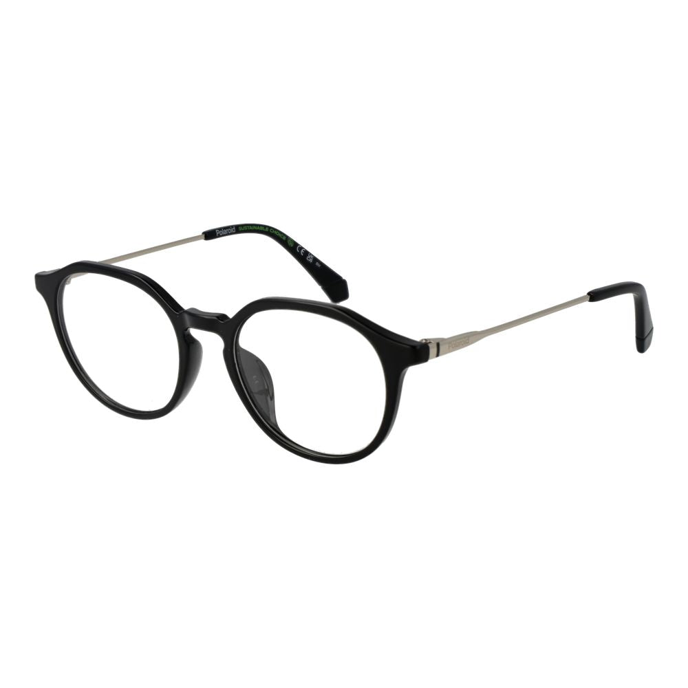 Polaroid Black Polyamide Glasses (Frames) – SEYMAYKA display picture 3