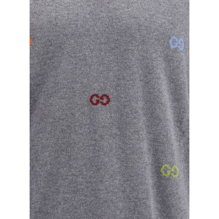 Multicolor logo cashmere Sweater