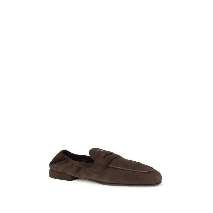 Suede Shuffle Loafers