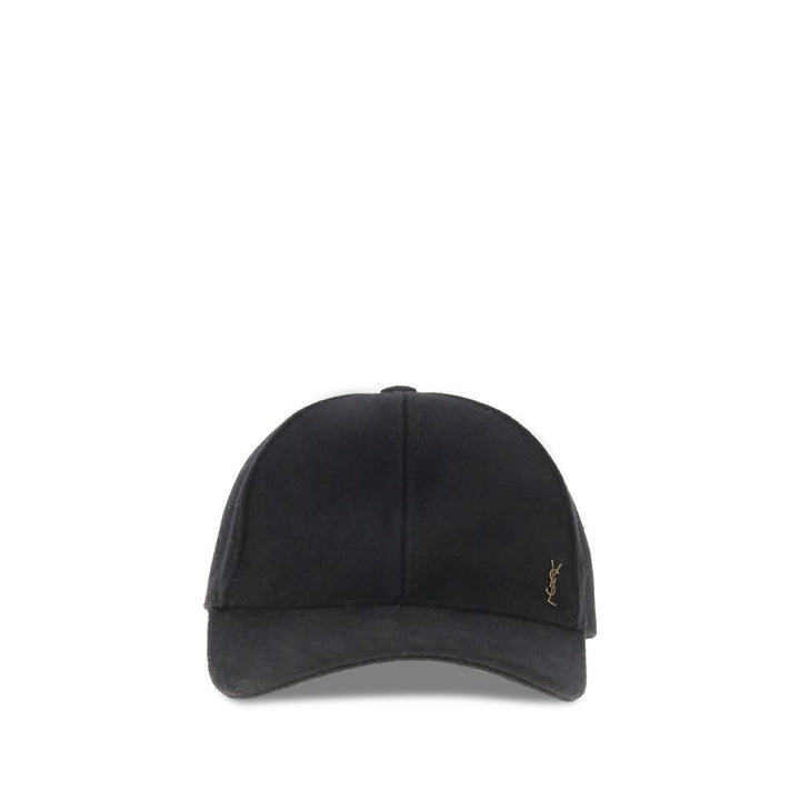 Saint Laurent Wool Baseball Cap