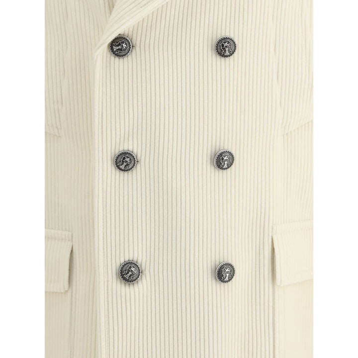 Ribbed cashmere Coat
