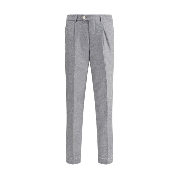 Cashmere-silk flannel Pants