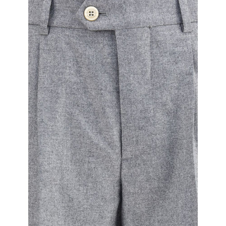 Cashmere-silk flannel Pants