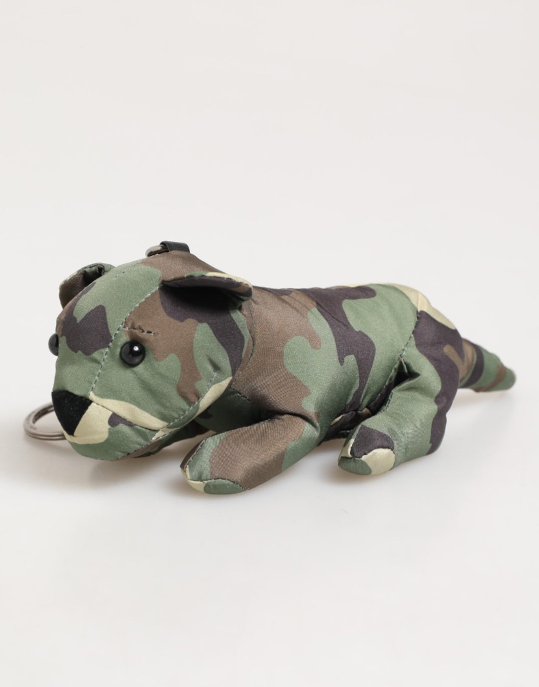 Multicolor Camouflage Animal Silhouette Keychain Keyring