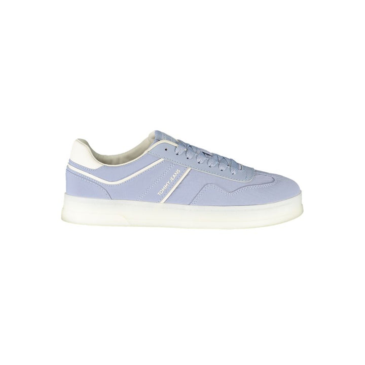 Blue Polyester Sneaker