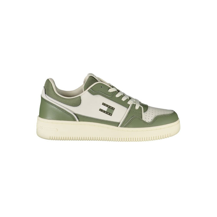 Green Polyester Sneaker