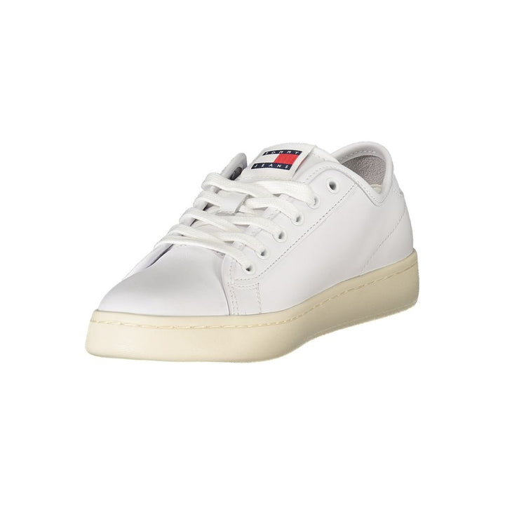White Leather Sneaker