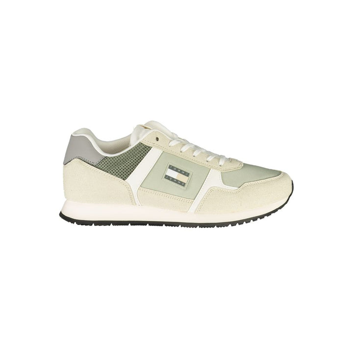 Green Polyester Sneaker