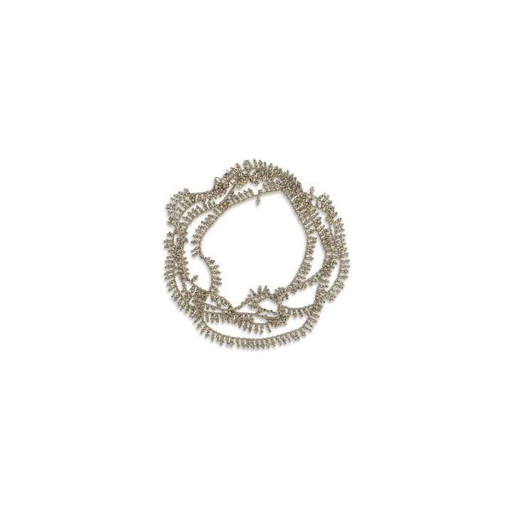 Silver Knotted Bracelet