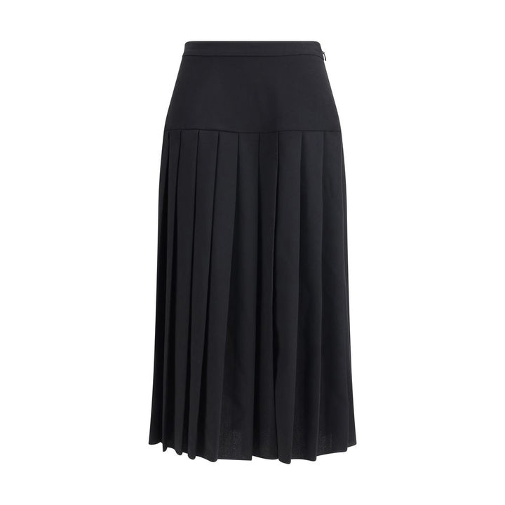 Pleated midi Skirt
